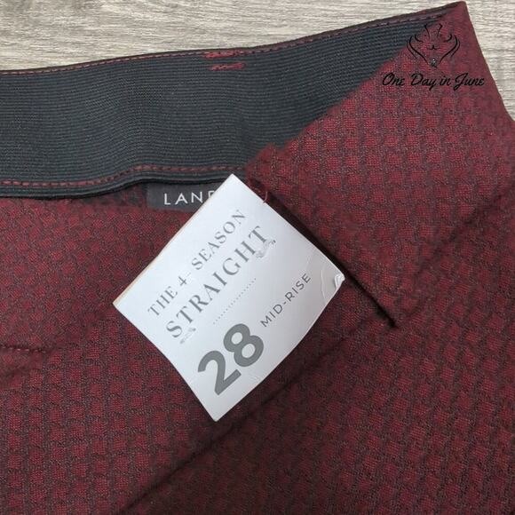 Lane Bryant The 4 Season Straight Pants Size 28 - Picture 2 of 6